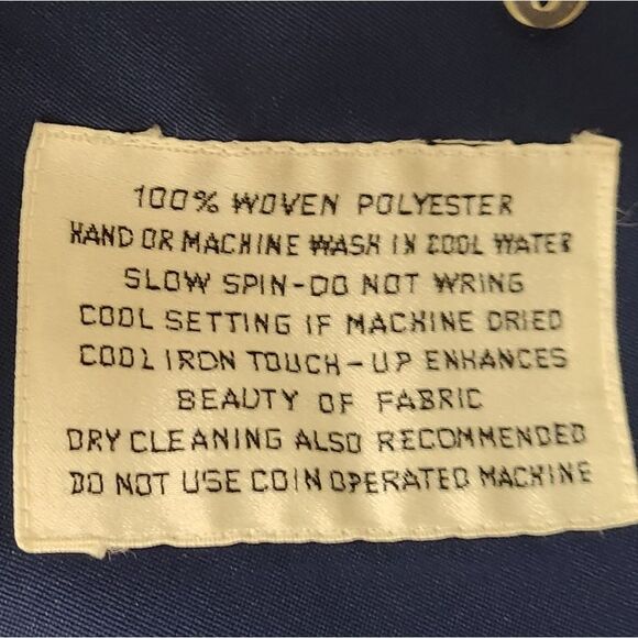 Vintage Atkins Wool Lined Short Trench size 8 - Picture 7 of 9